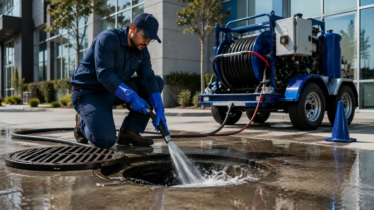 Commercial Hydro Jet Drain Cleaning in Corona Del Mar